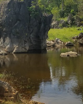 The lake